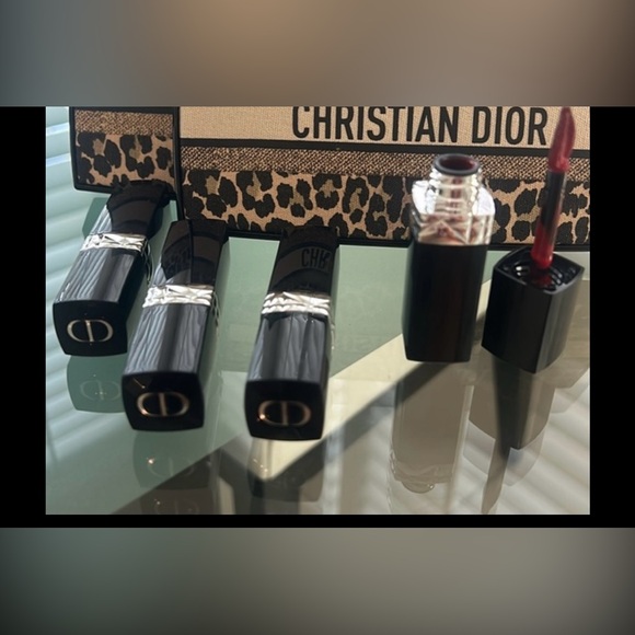 ROUGE DIOR FOREVER LIQUID LACQUER FULL SIZE BRAND NEW RED LIPSTICK CD #999 - Picture 14 of 14